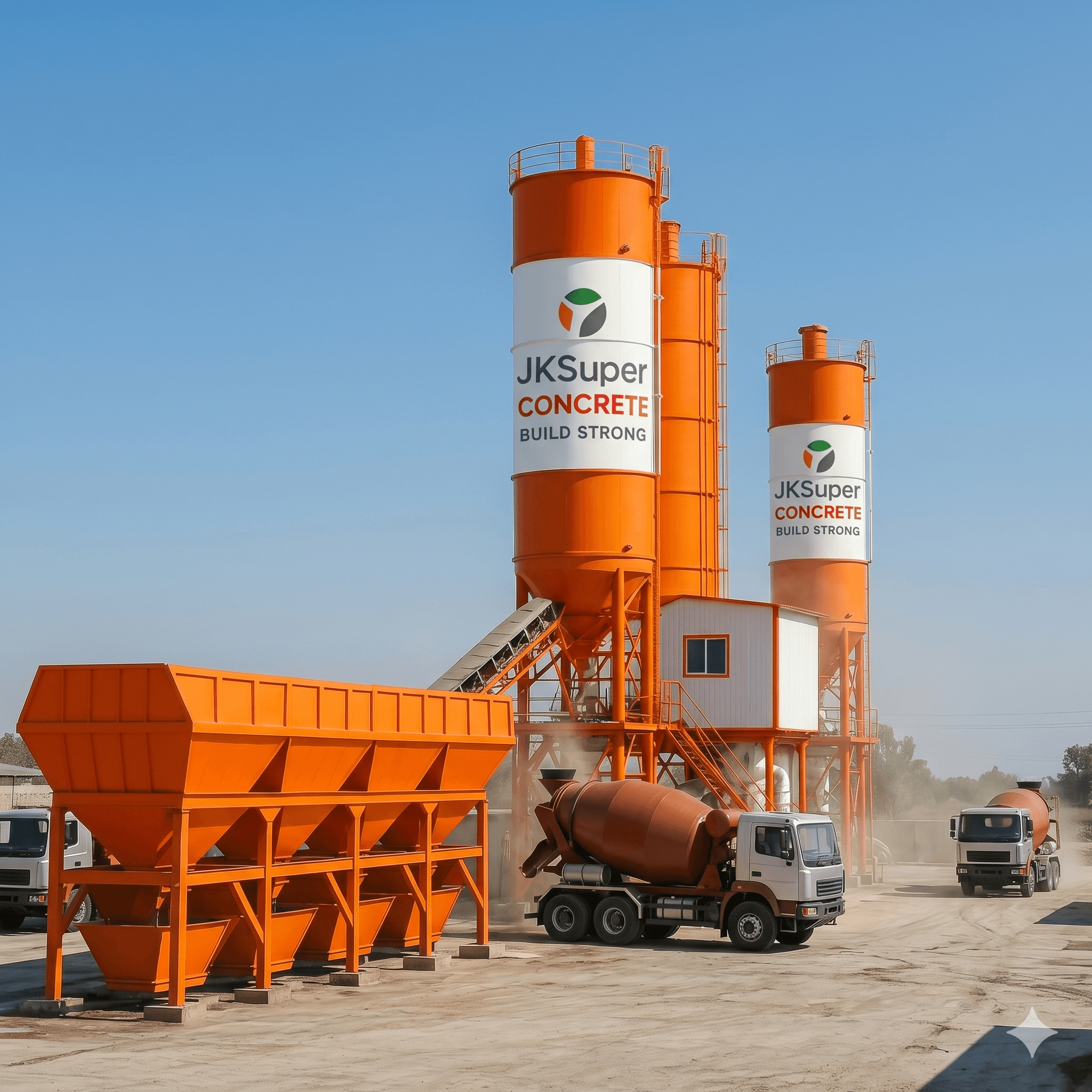 Automated RMC Batching Plant UP